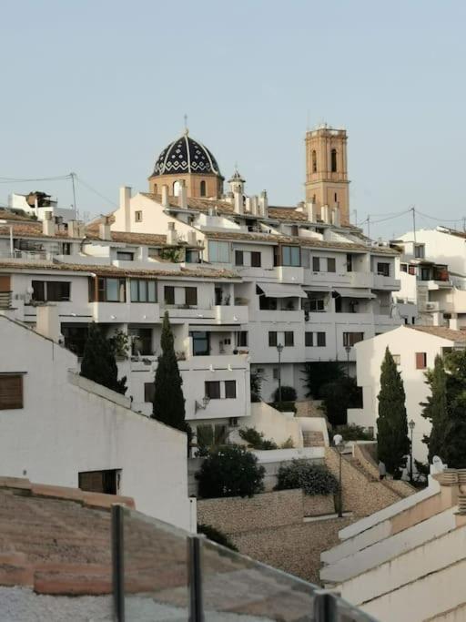 Atico-Duplex Con Vistas Al Mar Y Casco Antiguo En Altea Apartamento Exterior foto