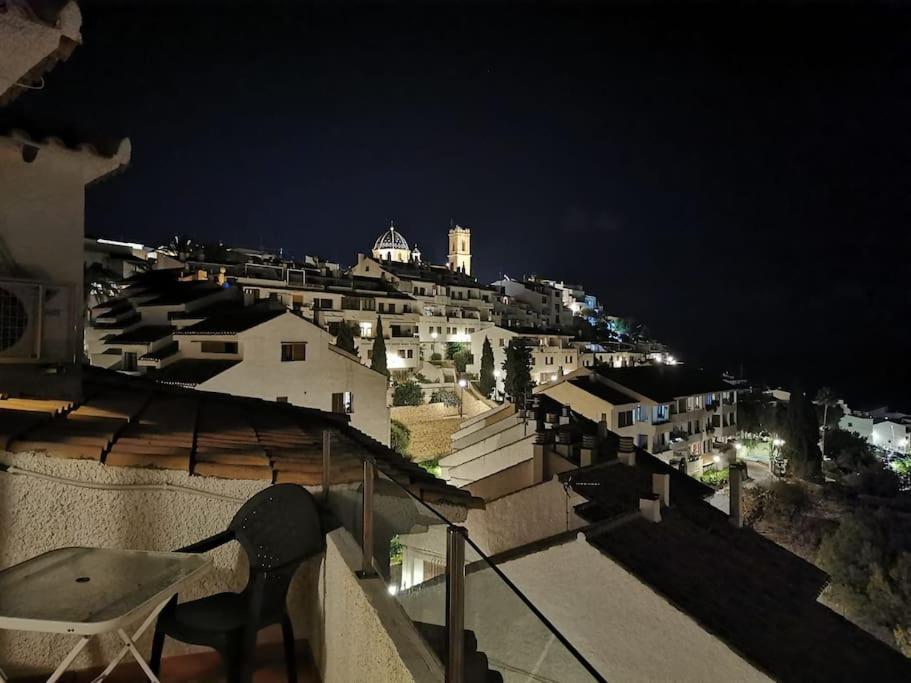Atico-Duplex Con Vistas Al Mar Y Casco Antiguo En Altea Apartamento Exterior foto