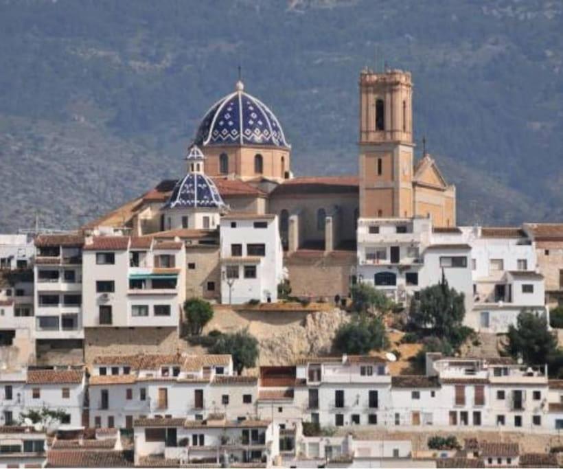 Atico-Duplex Con Vistas Al Mar Y Casco Antiguo En Altea Apartamento Exterior foto