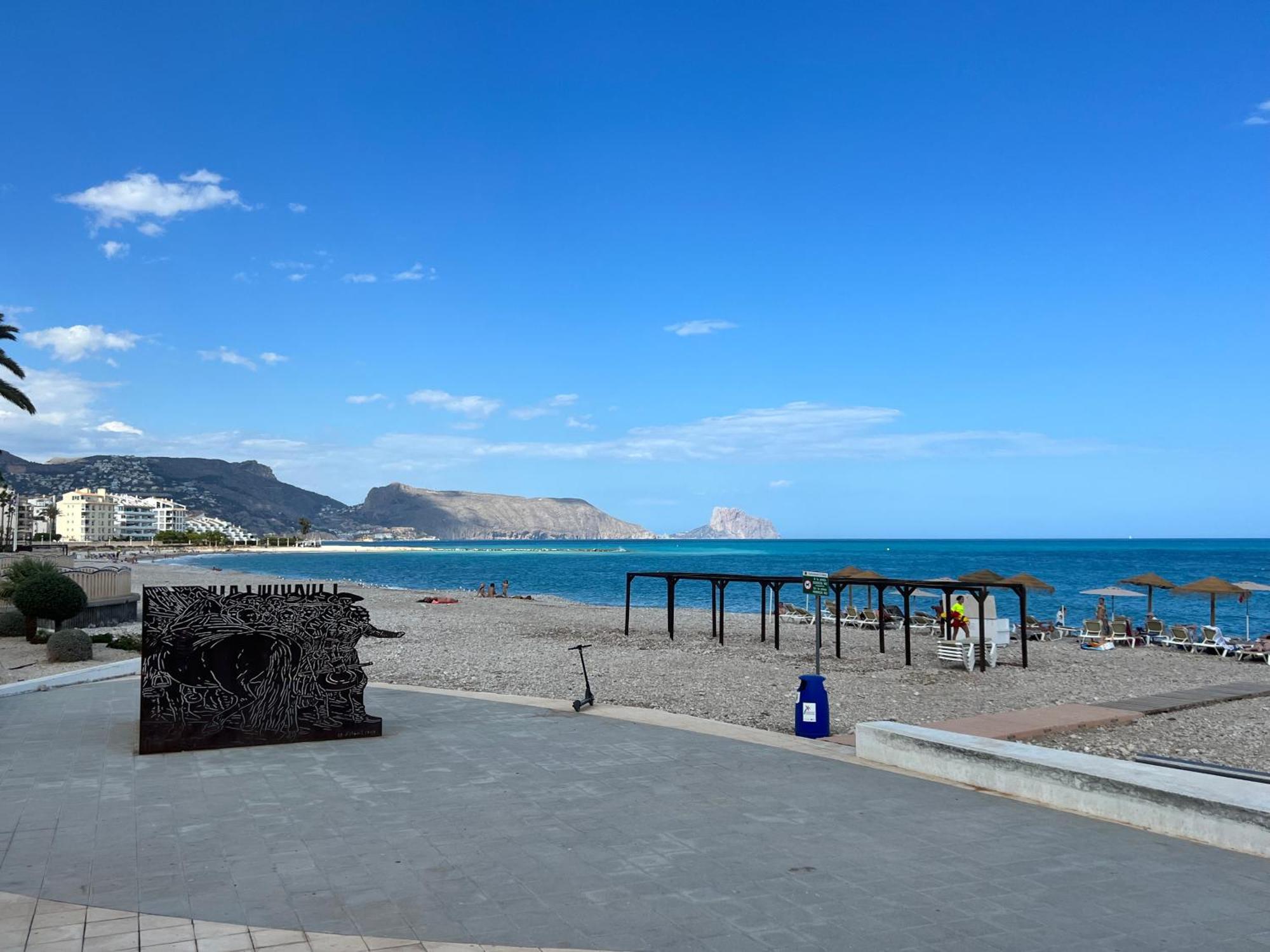 Atico-Duplex Con Vistas Al Mar Y Casco Antiguo En Altea Apartamento Exterior foto