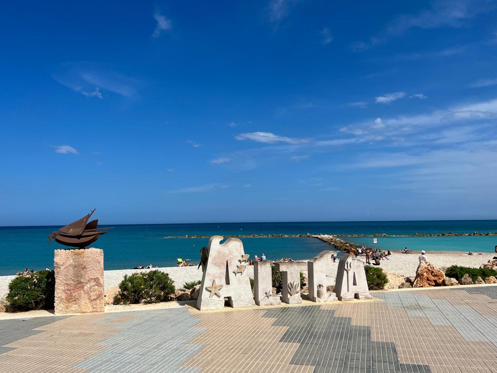 Atico-Duplex Con Vistas Al Mar Y Casco Antiguo En Altea Apartamento Exterior foto