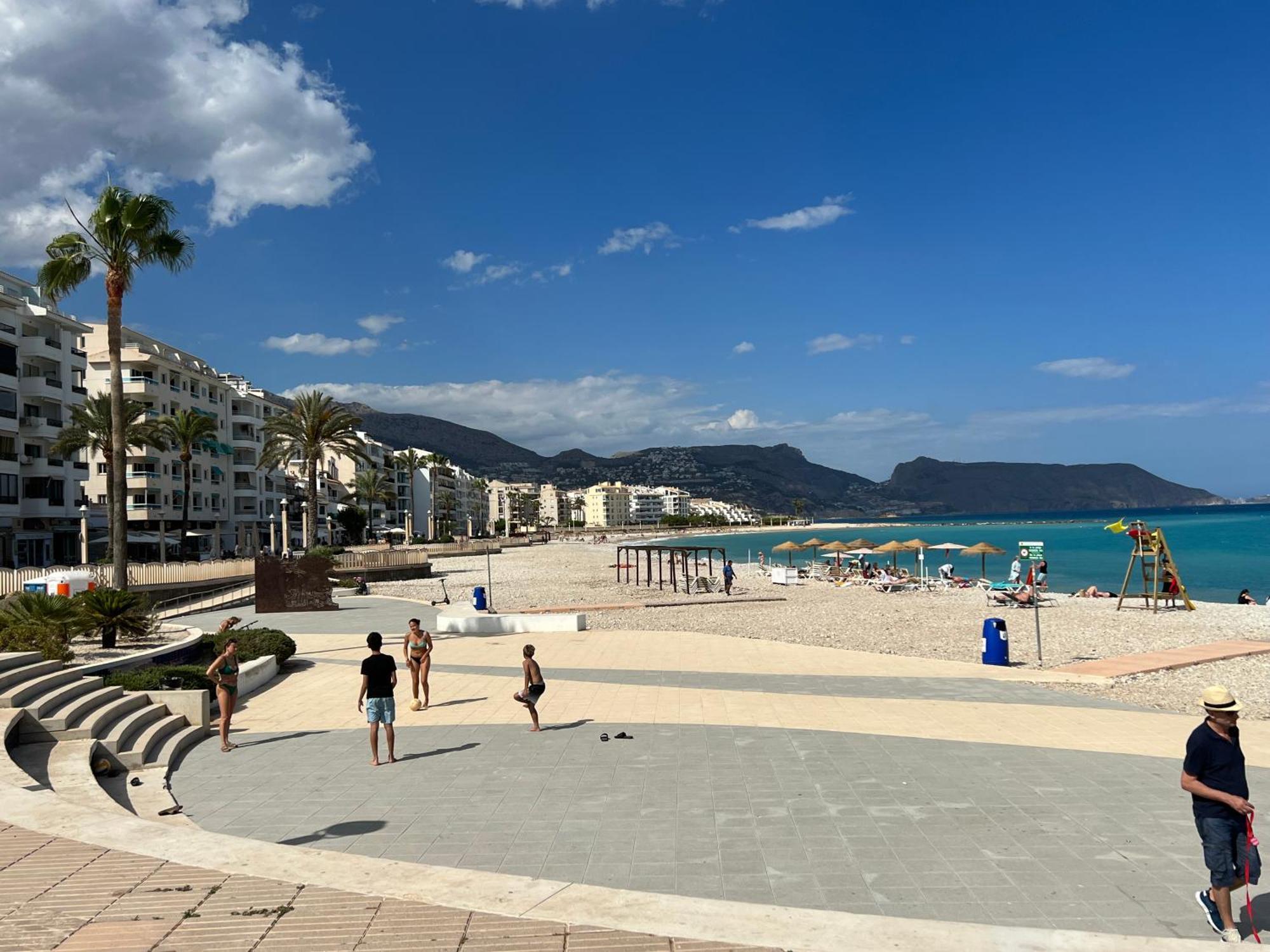Atico-Duplex Con Vistas Al Mar Y Casco Antiguo En Altea Apartamento Exterior foto